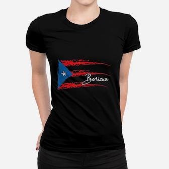 Puerto Rico Flag Boricua Women T-shirt | Crazezy