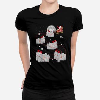 Puli Reindeer Santa Xmas For Dog Women T-shirt - Monsterry AU