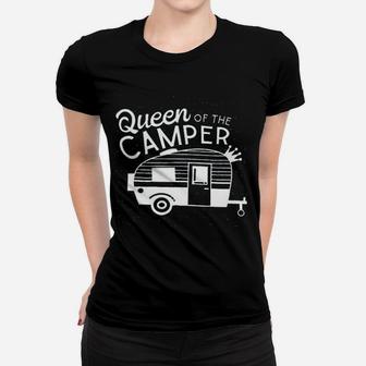 Queen Of The Camper Women T-shirt - Thegiftio UK