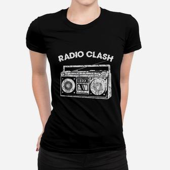 Radio Clash Women T-shirt | Crazezy CA