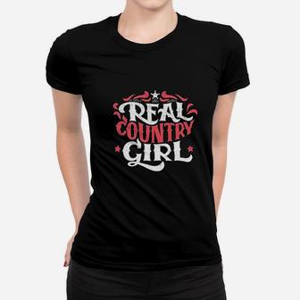 Real Country Girl Women T-shirt - Thegiftio
