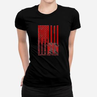 Red Friday Military Support Our Troops Women T-shirt | Crazezy AU