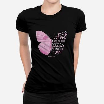 Religious Gifts Mom Christian Verse Butterfly Women T-shirt | Crazezy AU