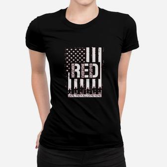 Remember Everyone Deployed Red Friday Women T-shirt | Crazezy