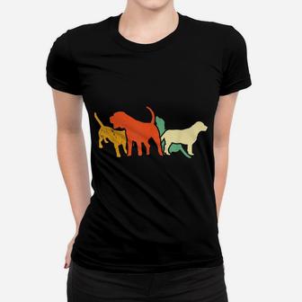 Retro Beagle Dog Gift Hunting Hound Beagle Dog Pet Owner Women T-shirt | Crazezy