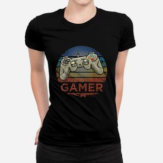 Retro Gamer Video Game Player Boys Girls Teen Kids Men Gift Women T-shirt | Crazezy AU