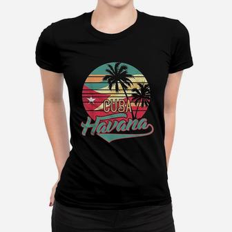 Retro Havana Cuba Women T-shirt | Crazezy UK