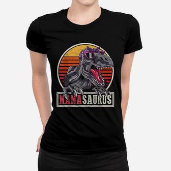 Retro Mamasaurus T Rex Dinosaur Funny Mama Saurus Mother Women T-shirt | Crazezy AU