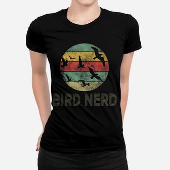 Retro Vintage Birding Bird Watching Funny Bird Watcher Gift Women T-shirt | Crazezy AU