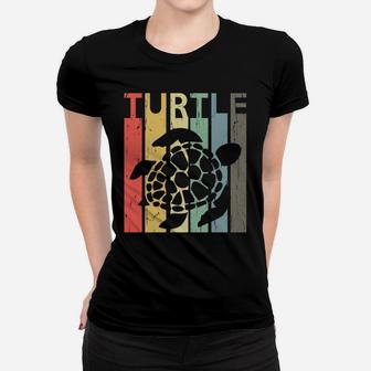 Retro Vintage Sea Turtle Lover Shirt Skip A Straw Ocean Gift Women T-shirt | Crazezy
