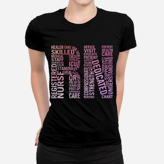 Rn Registered Nurses Paint Nurses Week Gifts 2019 Women T-shirt | Crazezy