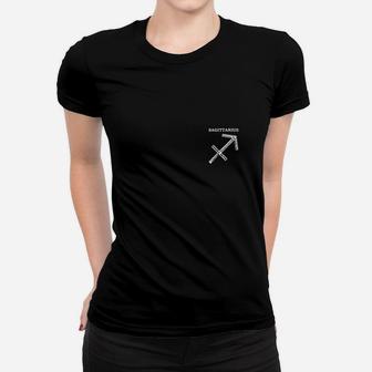 Sagittarius Sign Traits Horoscope Astrology Women T-shirt | Crazezy UK