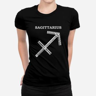 Sagittarius Traits Astrology Zodiac Sign Horoscope Women T-shirt | Crazezy UK