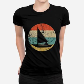 Sailing Vintage Retro Sail Boat Women T-shirt | Crazezy