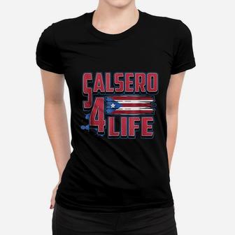 Salsero For Life Salsa Women T-shirt | Crazezy