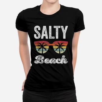 Salty Beach Funny Beach Vacation Shirt Summer Women T-shirt | Crazezy CA