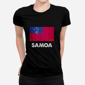 Samoa Flag Women T-shirt | Crazezy
