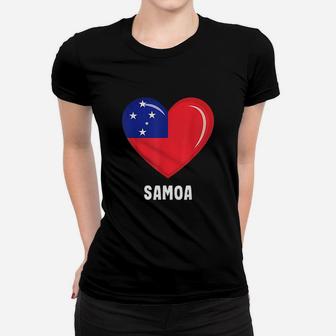 Samoa Flag Women T-shirt | Crazezy