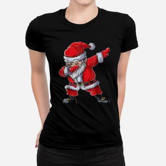 Santa Dabbing Women T-shirt - Monsterry DE