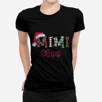 Santa Mimi Clause Christmas Family Matching Xmas Pajamas Tee Sweatshirt Women T-shirt | Crazezy CA