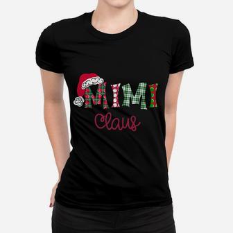 Santa Mimi Clause Christmas Family Matching Xmas Pajamas Tee Women T-shirt | Crazezy