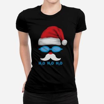 Santa Swimming Special Women T-shirt - Monsterry
