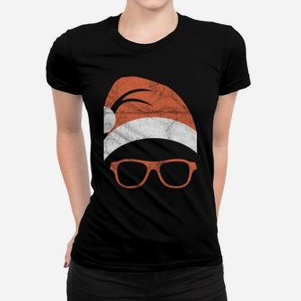 Santa Yippee-Ki-Yay Funny Christmas Vintage Distressed Women T-shirt | Crazezy AU