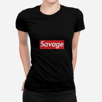 Savage Lit Ruthless Women T-shirt | Crazezy