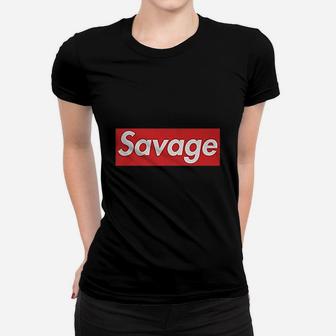 Savage Lit Women T-shirt | Crazezy AU