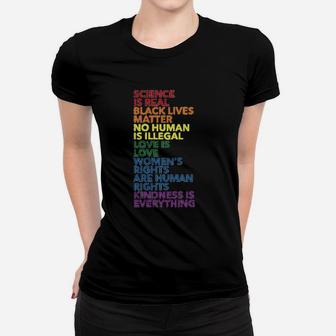 Science Is Real Women T-shirt | Crazezy AU