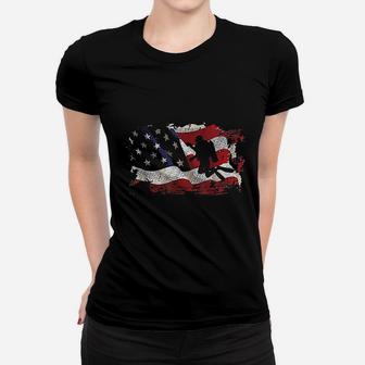 Scuba Diving Usa Flag For Scuba Divers Women T-shirt - Thegiftio UK