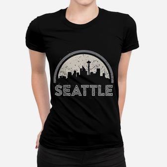 Seattle Skyline Women T-shirt | Crazezy AU