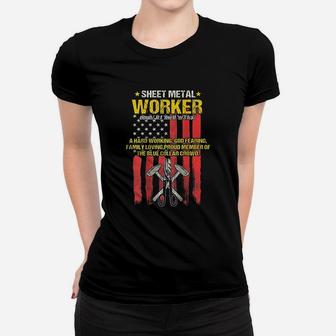 Sheet Metal Worker Women T-shirt | Crazezy DE
