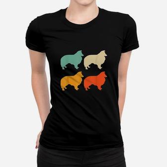 Sheltie Dog Lover Vintage Women T-shirt | Crazezy CA