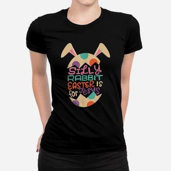 Silly Rabbit Easter Is For Jesus Kids Boys Girls Funny Women T-shirt | Crazezy AU