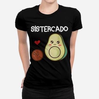 Sistercado Sister Avocado Pregnancy Announcement Avocado Women T-shirt | Crazezy