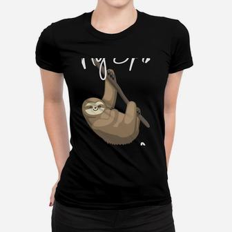 Sloth Is My Spirit Animal Gift Clothing Teen Girls Women Women T-shirt | Crazezy