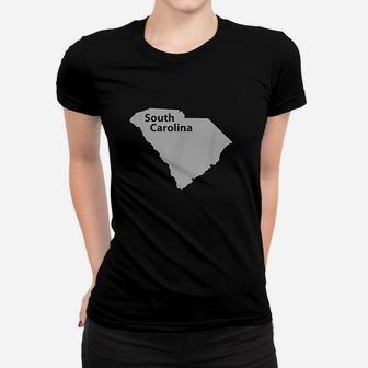 South Carolina Map Home State Pride Women T-shirt - Thegiftio UK