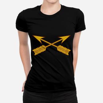 Special Forces Shirt - Green Beret Crossed Arrows - Center Women T-shirt | Crazezy