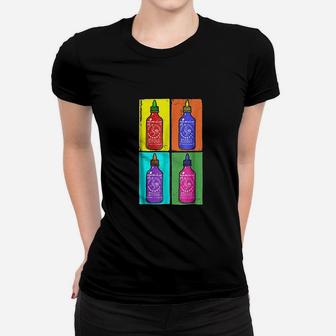 Sriracha 4 Panel Color Women T-shirt | Crazezy DE