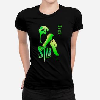 Stab Scream Ghost Green Movies Scary Sweatshirt Women T-shirt | Crazezy