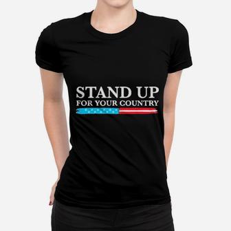 Stand Up For Your Country Women T-shirt - Monsterry UK