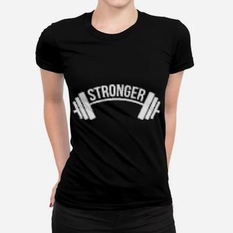 Stronger Cardio Simple Design Women T-shirt - Monsterry UK