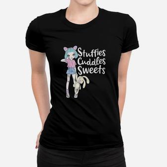 Stuffies Cuddles Sweets Women T-shirt | Crazezy AU