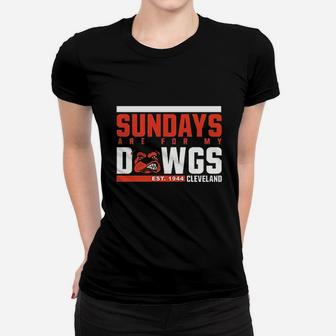 Sundays Are For My Dawgs Women T-shirt | Crazezy AU