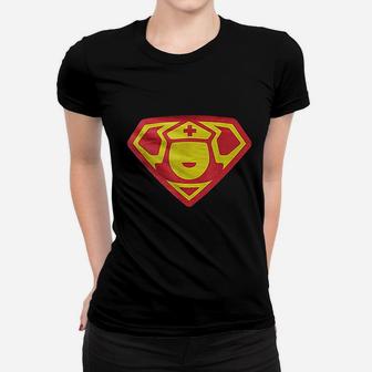 Super Nurse Superhero Superpower Funny Women T-shirt | Crazezy AU