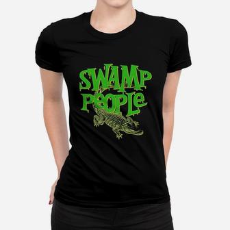 Swamp People Alligator Women T-shirt - Thegiftio UK
