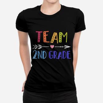 Team 2Nd Second Grade Teacher Shirts 1St Day Of School Women T-shirt | Crazezy