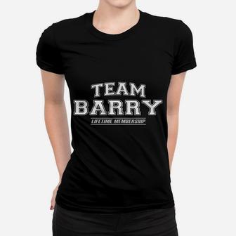Team Barry | Proud Family Surname, Last Name Women T-shirt | Crazezy AU