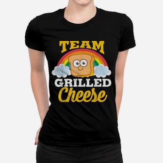 Team Grilled Cheese Shirt | Cute Love Grilled Cheddar Gift Women T-shirt | Crazezy